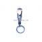 Alloy Baking Blue Key Ring Open Key Spring Snap Fastener Car keychain Car Key Ring Cell Phone Chain Bag Pendant