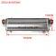 AUSO Performance Plate Fin Tube Fin Universal Auto Intercooler 600*300*76 550*140*65