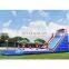 New arrival large size water park dry or wet inflatable water slide with pool