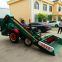 The self-propelled multi cylinder single barrel corn thresher is dry and wet, and the threshing machine is clean
