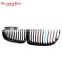 For BMW 3 series E90 front grill factory price single slat M color style bumper grill for BMW 3 series 2008-2011