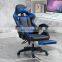 Small MOQ Competitive Sale Home Office Furniture Headrest Computer Folding Reclining Fabric Cushion Swivel Gaming Chair for Sale