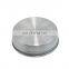 OEM ODM 300ml 450ml round liquid glass soap mason jar bottle stainless steel metal canning jar lid