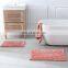2022 new design floor mats bathroom mat set 2 piece for bathroom chenille bath mat