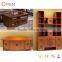 Hot Selling Classical Wooden Kitchen Cabinet with dish rack Design,china kitchen cabinet