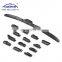 CLWIPER Car accessories factory multifunctional hybrid wholesale wiper blades with 13 adapters