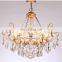 Stainless Steel and K9 Crystal for Living Room Bedroom Restaurant Dining Room 500mm Chandelier