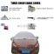 UNIVERSAL car hood cover for sublimation car cover custom snow shade cover for Kia  Toyota Jeep Tesla dodge corollar le