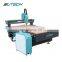 Cnc machine router 1325 with hybrid vacuum T-slot table 1224 1325 1530 for Acrylic wood MDF Plywood aluminum guitar