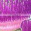 Amazon Custom Silk Vine 12 Colors 110 Cm Long Artificial Wisteria Flower Plastic Wall Hanging Rattan For Wedding Decoration
