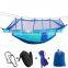 2021 Camping Hammock with Mosquito Net Pop-Up Light Portable Outdoor Parachute Hammocks Swing Sleeping Hammock Camping Stuff