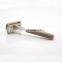 Mens Eco-friendly Metal Barber Stainless Steel Grey Double Edge Blade Reusable Safety Razor Shaver