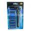 6 Blades Men Shaving Razor Stainless Steel Blade Disposable Razor Blade Comfortable Rubber Handle Factory Wholesale Razor
