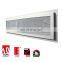 Superhouse crank chain winder aluminum glass awning window with fireproof screen