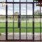 Metal Frame Wrought Iron Steel Glass Door Eyebrow Arch Top French Doors Portal Elegance Round Metal Double Door