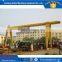 Overload Protect Limit Switch Single Girder Gantry Crane Box Type