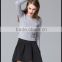 Fashion design handmade knit wool sweater designs for young ladies