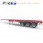 3 Axles 40Ft Flatbed Container Semi Trailers