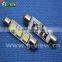 hotsale Festoon C5W Festoon 36mm 39mm 42mm 3smd 5050 canbus car led light