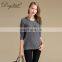 High Quality 100% Cashmere Women's Sweater Comfortable Knitted Casual Style with Crew Neck Solid Pattern for Winter