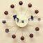 Home design bedroom decorative wooden modern wall clocks