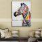 beautiful colourful zebra for wall art decoration picture canvas oil painting