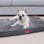 Cama para mascotas con espuma de memoria de carbón de bambú en forma de cajón de huevos