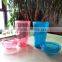 450ml Plastic tumbler Juice Cup/Mug BSCI approval double wall PS/AS
