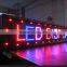 90 / 50 degree Red Oval Led 5mm For outdoor Screen message board
