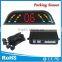 Bil baksensor with 3 color Leds display and Bibi sound alert for parking safety