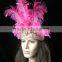 Indian Feather Headdress, Ostrich Headdress