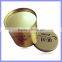 Customize Service Tea/Tobacco/Candy Storage Round Empty Cookie Tin Box