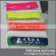 reusable printing logo hook and loop luggage strap