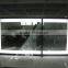 Full Length Bathroom Wood Frame LED Lighted Mirror