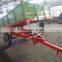 2T Europe dump trailer, tractor tipping trailer,