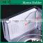 Plastic clear card holder, PP transparent note holder with pen case