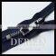 Shiny Hang Plated Polished High Quality Luxury Designer Gunmetal Metal Zipper