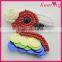 Custom high quality bird beaded patch for shoes