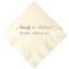 Personalized Wedding Cocktail Napkins, set of 100