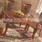 Home dining table solid wood dining room furniture set from guangzhou