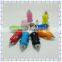 5V 1A Colorful one port USB universal car charger for iPhone for Samsung