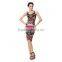 High Quality Printed Bodycon Ladies One Piece Dress Wholesale