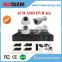 KENDOM Dome & Bullet CCTV Kit 4 Camera, 720P CCTV Security Recording System Kit, H.264 DIY Your Own DVR Kit