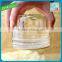 Machine pressed glass jar hot sale foods storage glass jar with metal lid