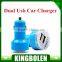 Colorful Car Charger Universal Dual USB Car Charger with Best Price