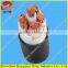 3+1core copper conductor xlpe insulated pvc sheath armored power cable