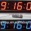 led digital wall clock,led calendar clock,led digital timer clock, countup clock countdown clock