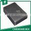 TWO SIDES BLACK PRINTING MAILING GIFT BOX LOGO