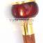 Stylish wooden walking stick/Brown color compass walking canes/Antique walking stick wk1107