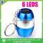 Hot Promotion Portable Mini Keychain Flashlight,Brightest Keychain Light,Mini Metal Keychains With Lights